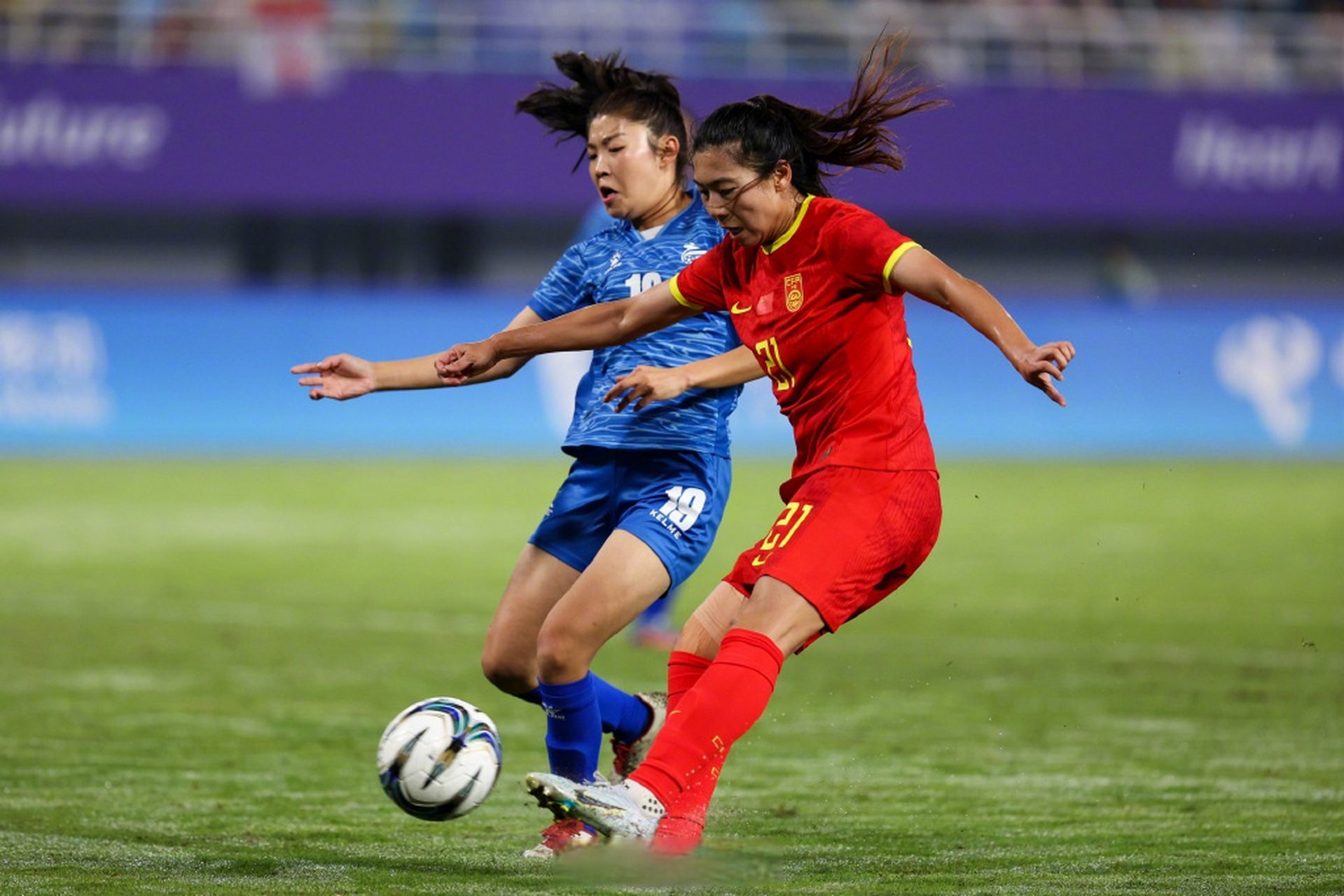 亚洲女足风采依旧，赛场上绽放